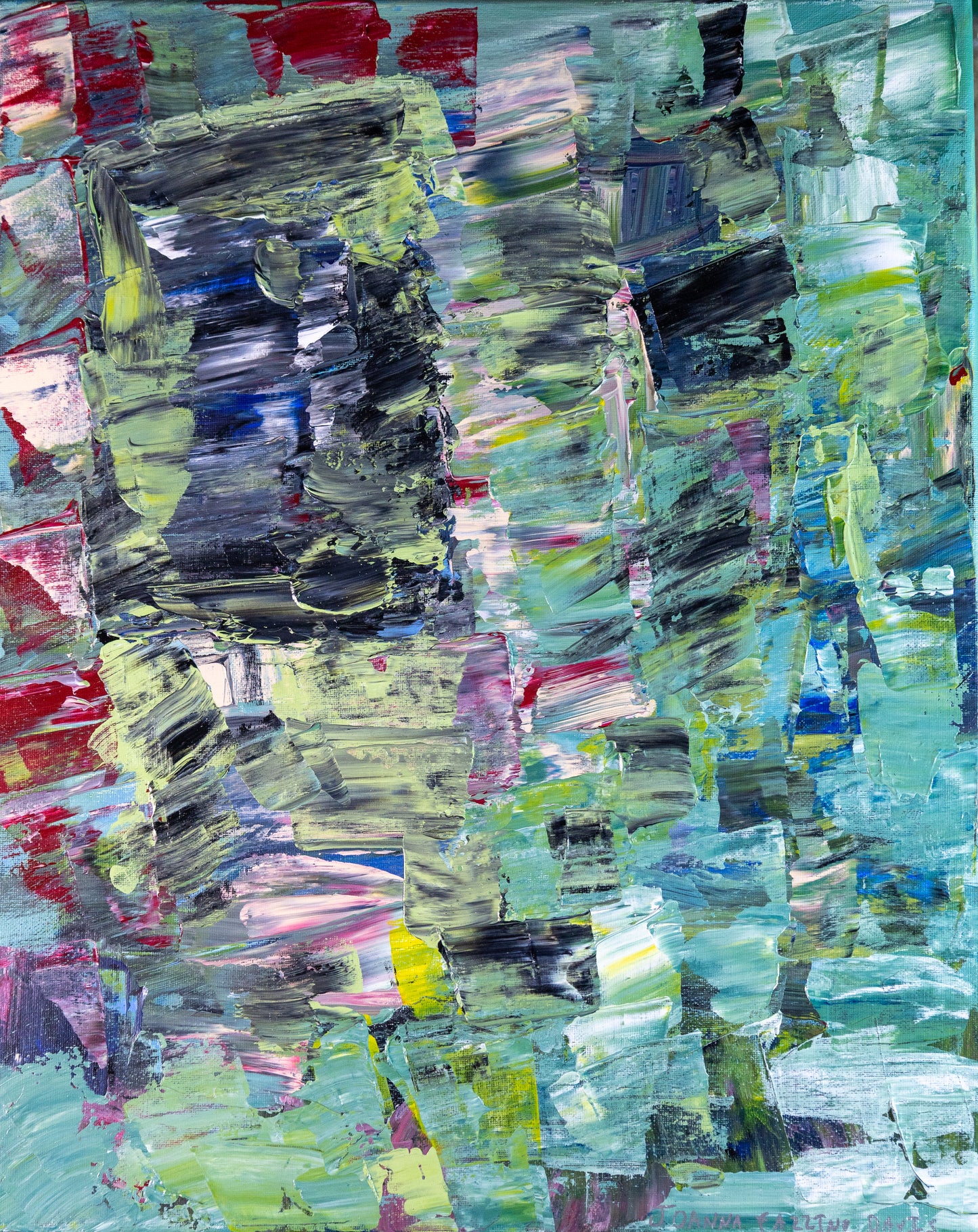 "The Gale" abstract bookmark