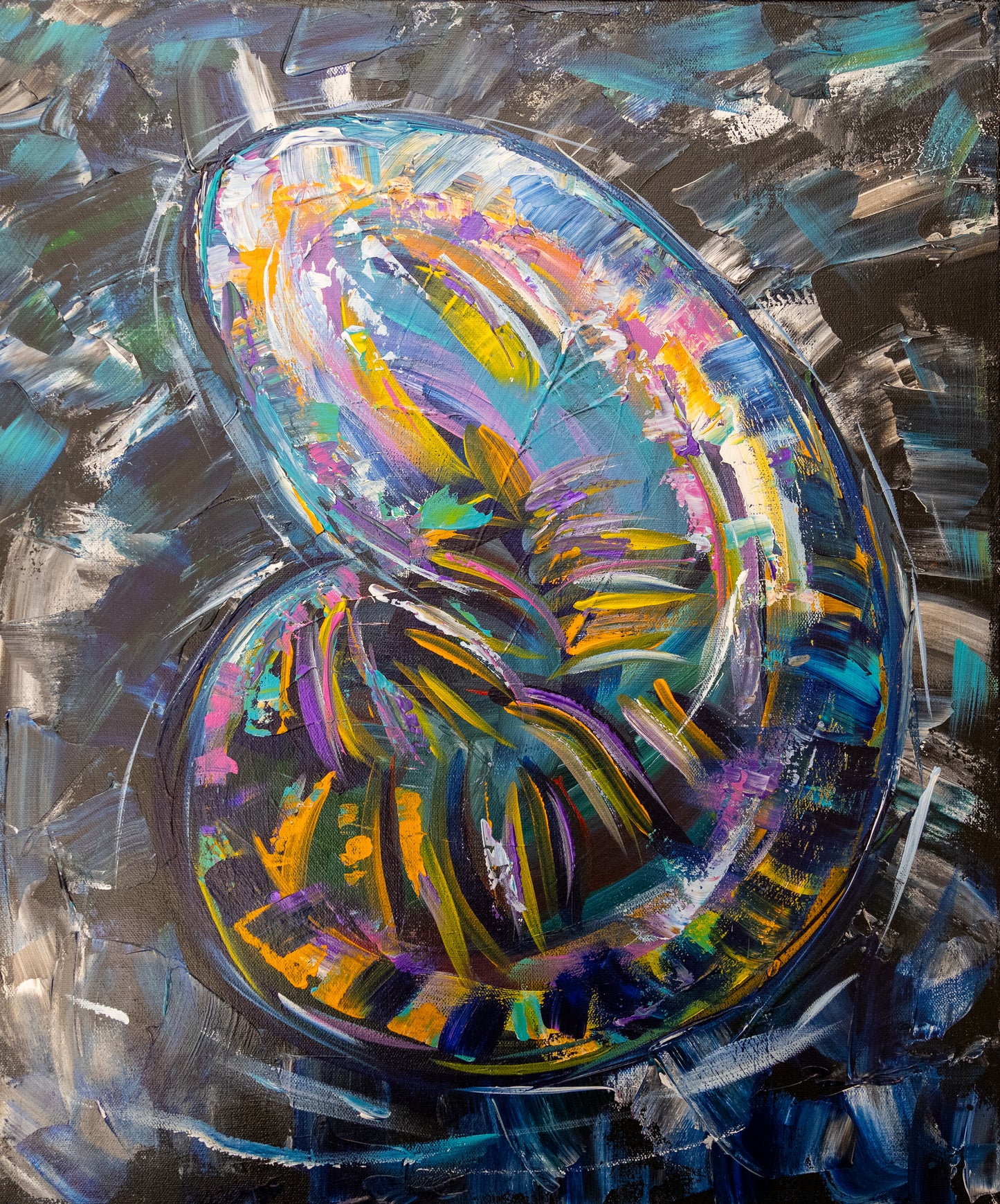 "The Annie" abstract bookmark