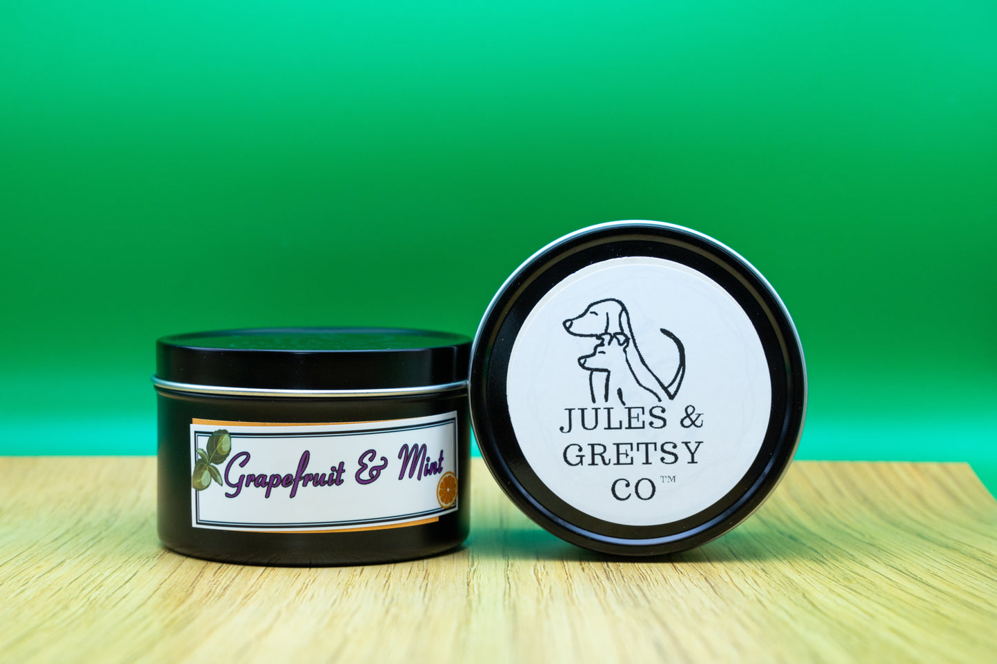 Grapefruit and Mint 8oz candle