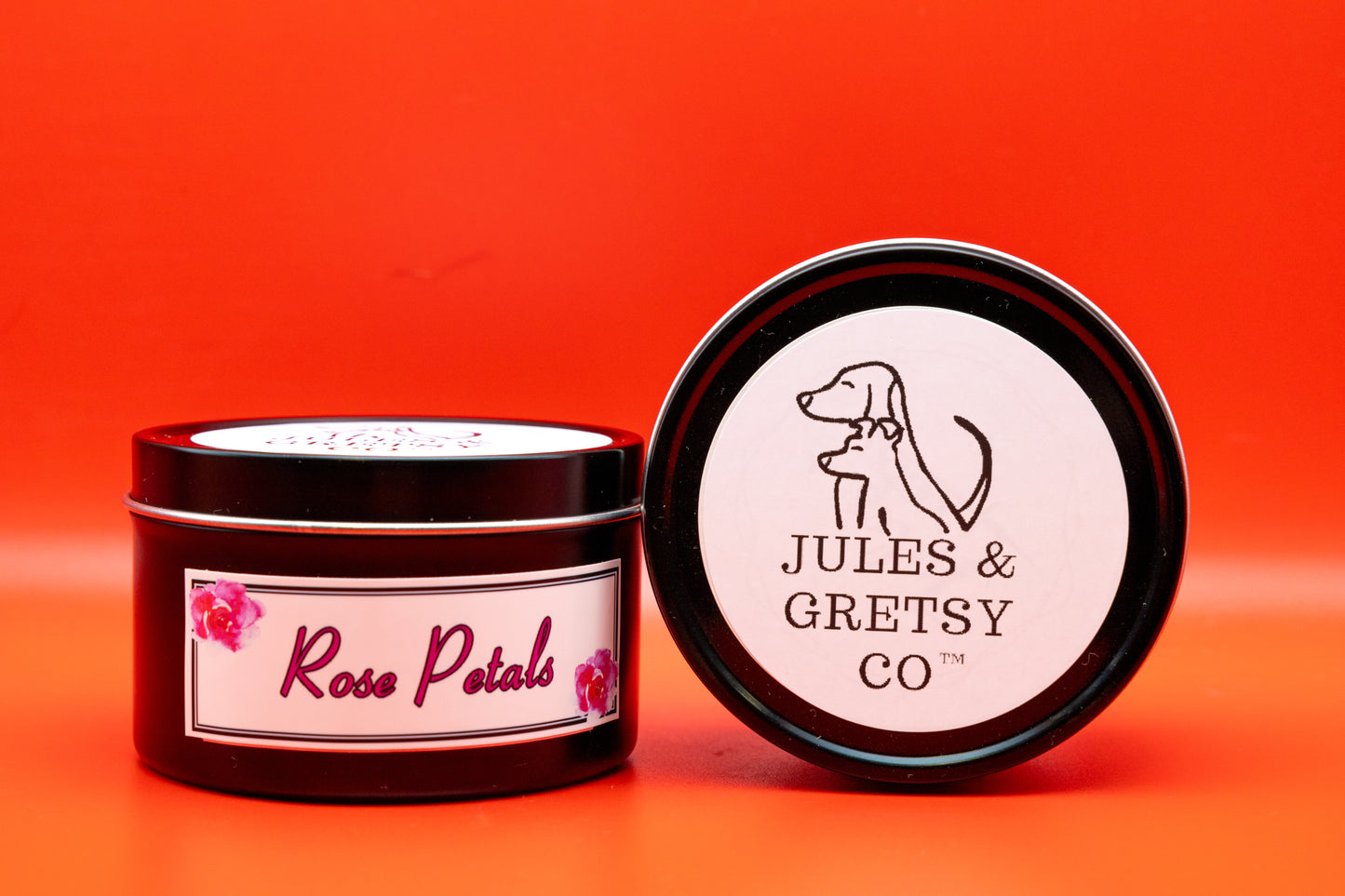 Rose Petal 8oz Candle