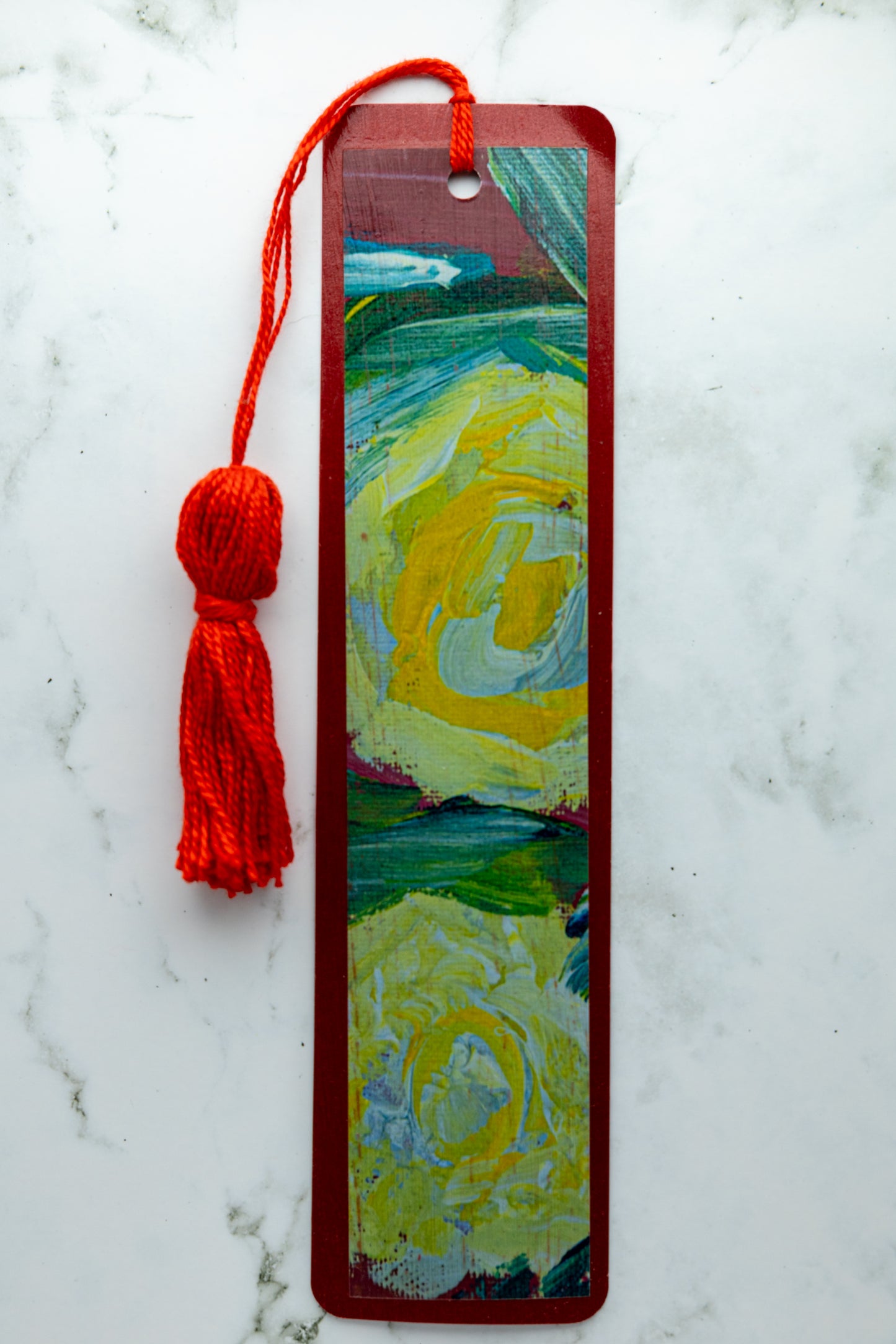 "The Clary" abstract bookmark
