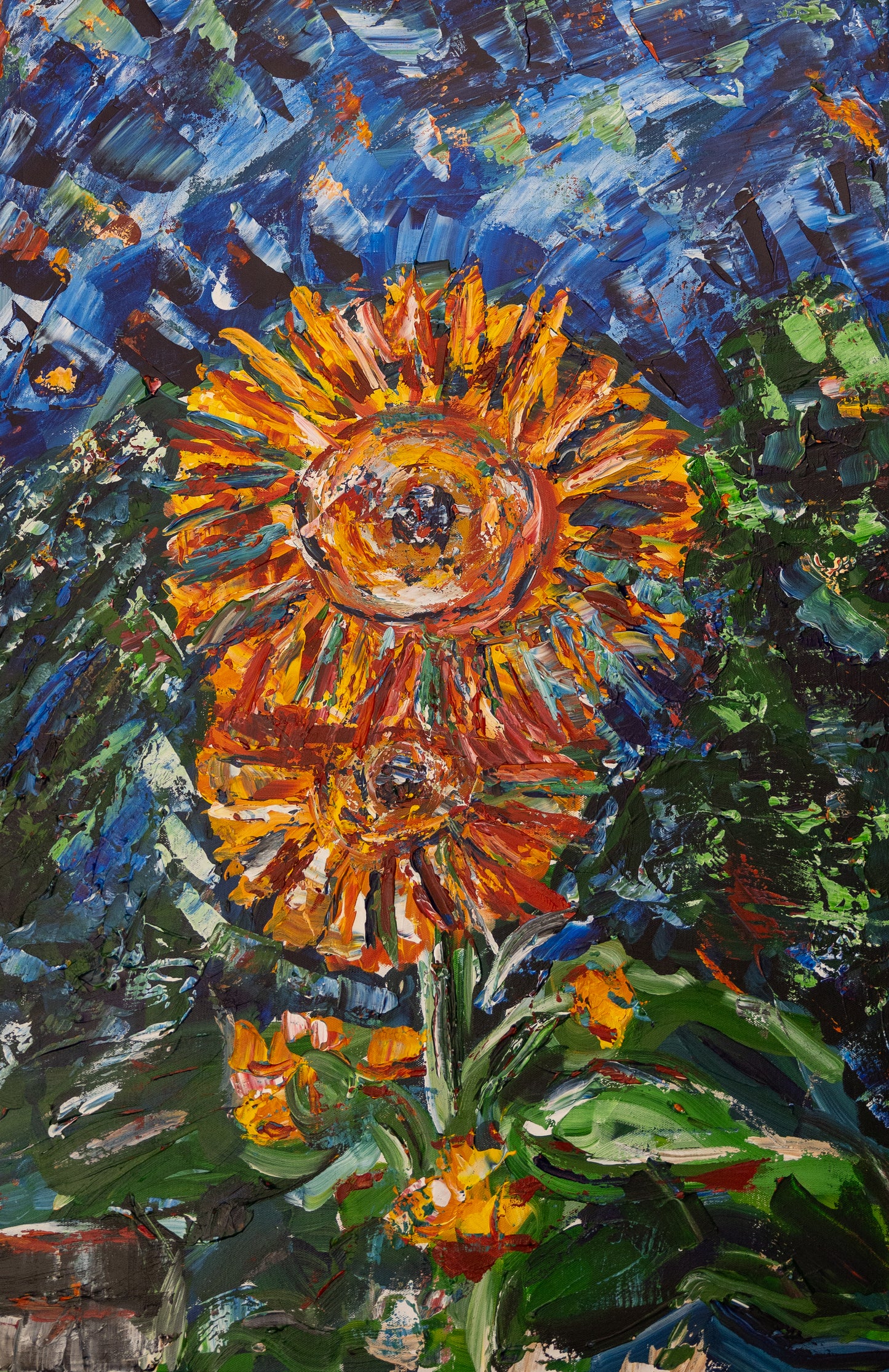Sunflower print