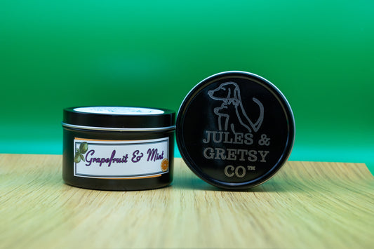 Grapefruit and Mint 8oz candle