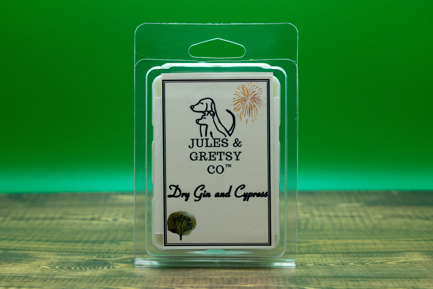 Dry Gin and Cypress wax melt