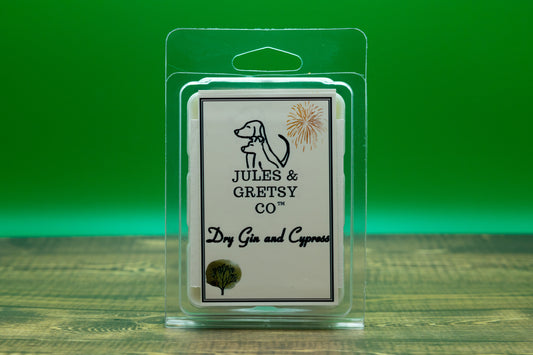 Dry Gin and Cypress wax melt