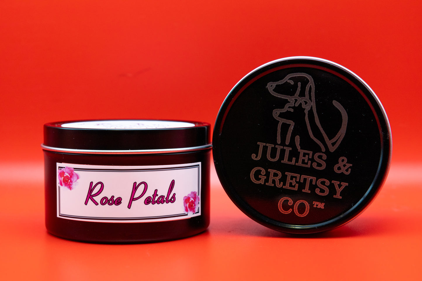Rose Petal 8oz Candle