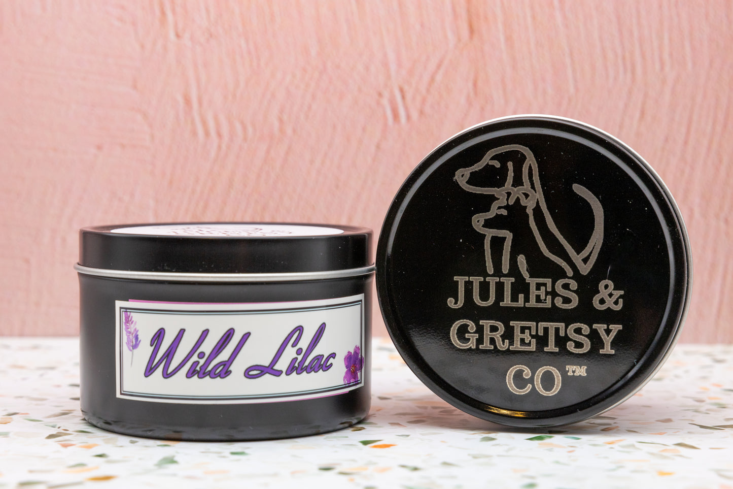Wild Lilac 8oz candle