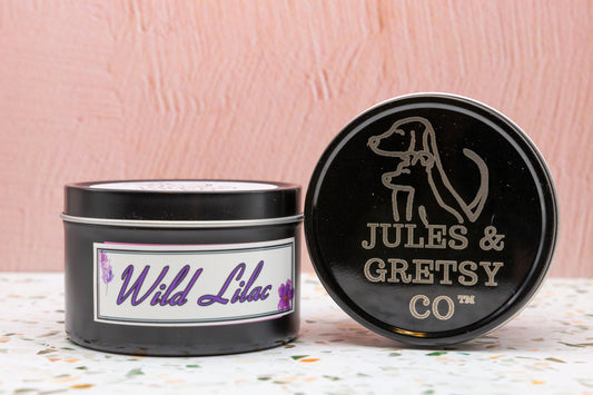 Wild Lilac 8oz candle