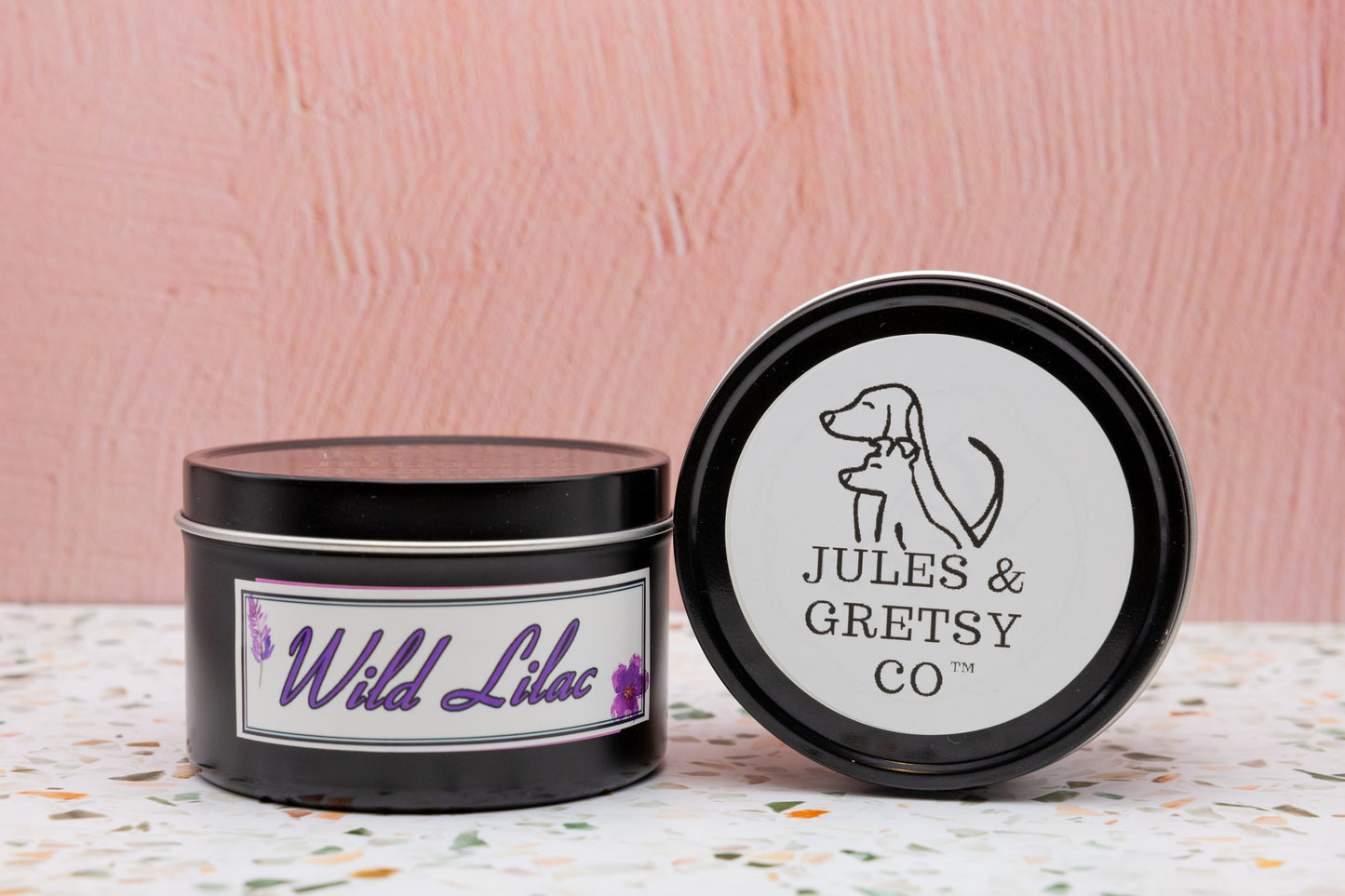 Wild Lilac 8oz candle